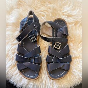 EUC Classic Navy Kids Salt Water Sandals